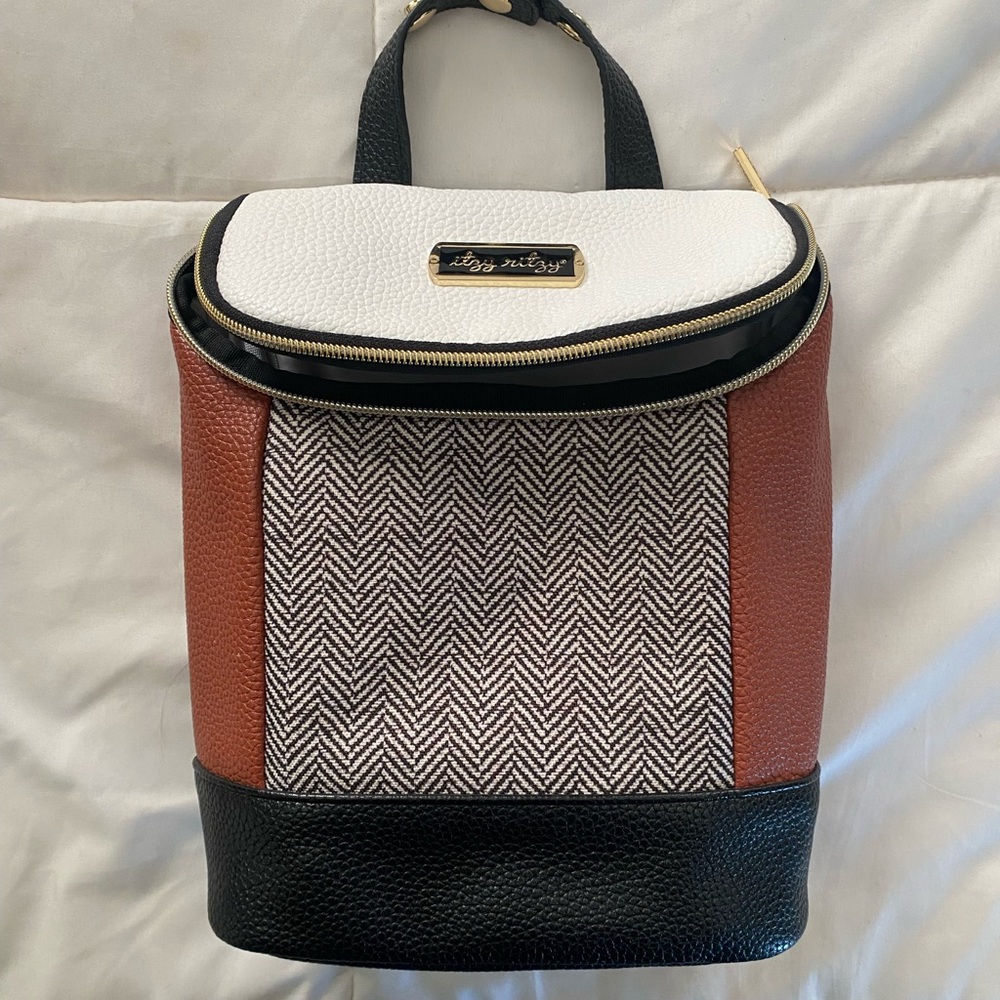 Coffee & Cream Insulated Bottle Bag
